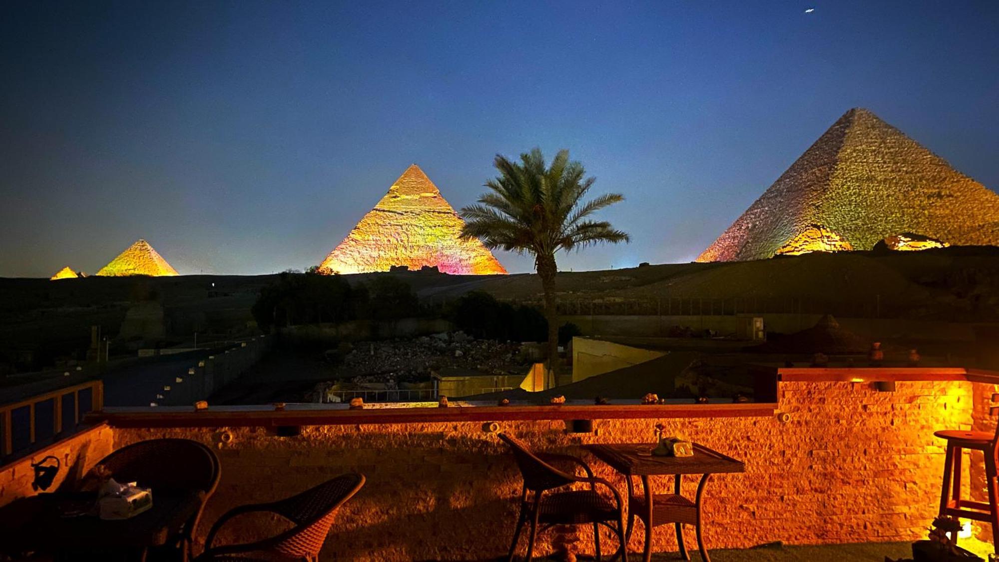 Seven Pyramids Panoramic View Inn Kafrat al Jabal Exterior photo
