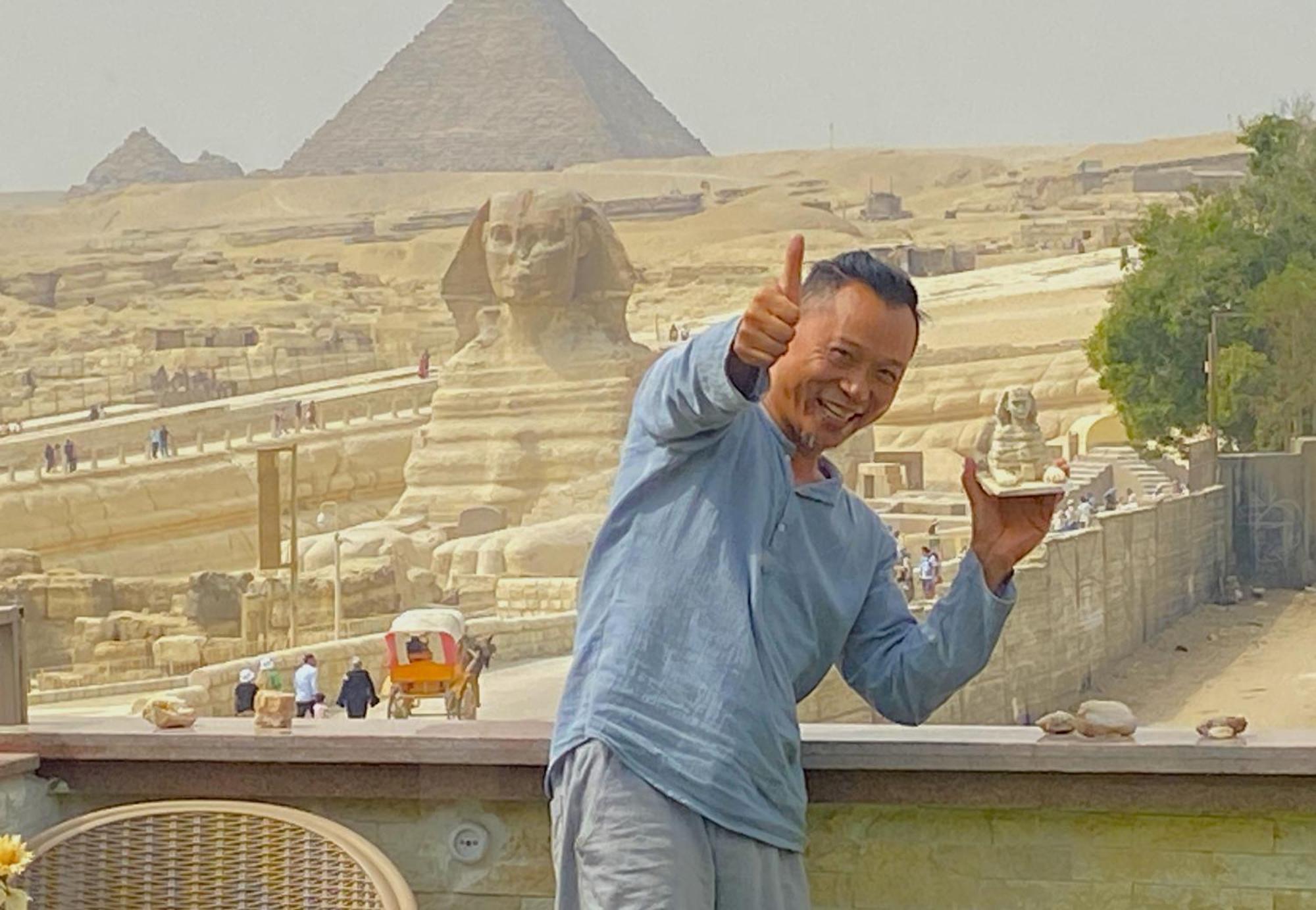 Seven Pyramids Panoramic View Inn Kafrat al Jabal Exterior photo