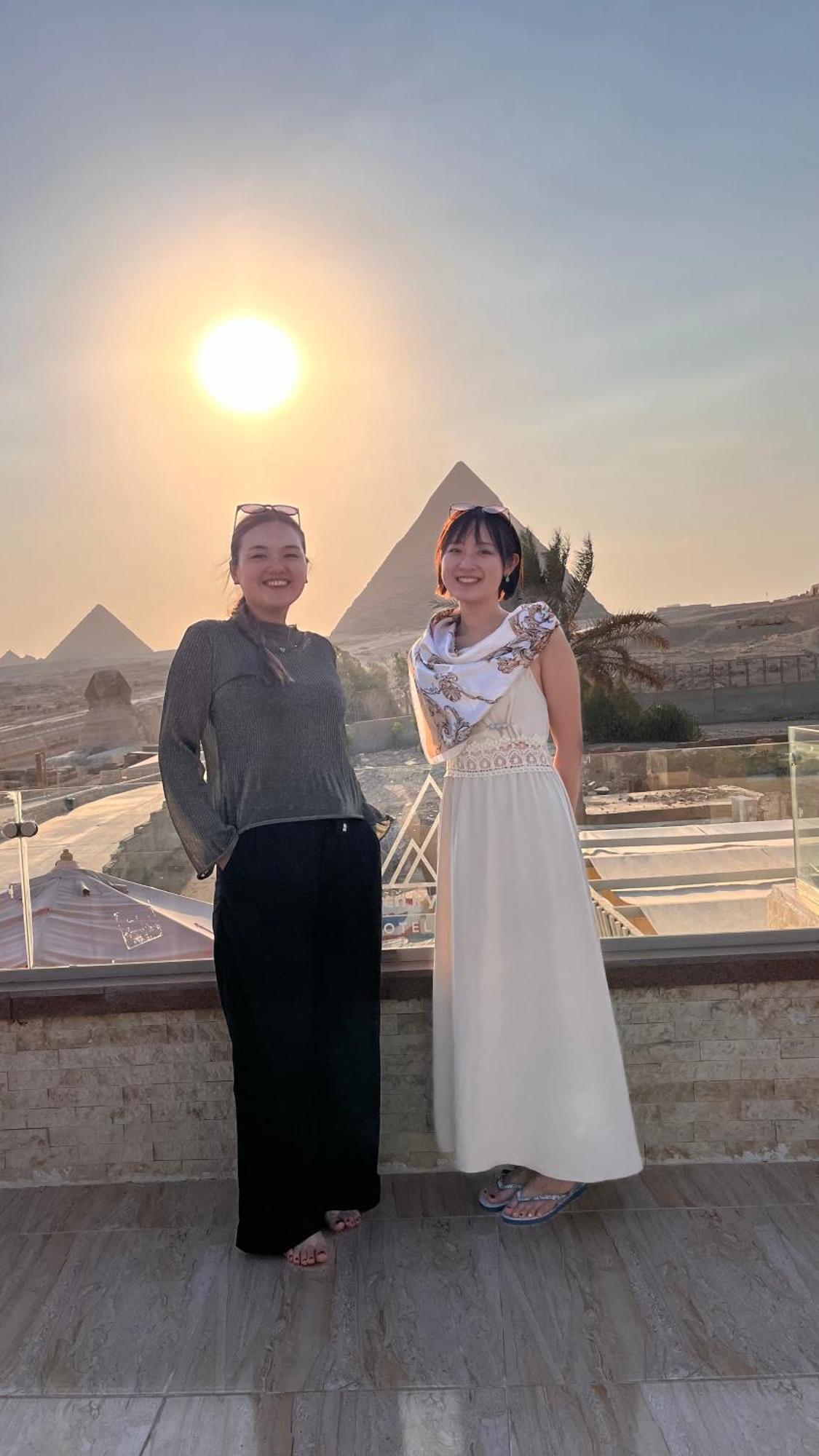Seven Pyramids Panoramic View Inn Kafrat al Jabal Exterior photo